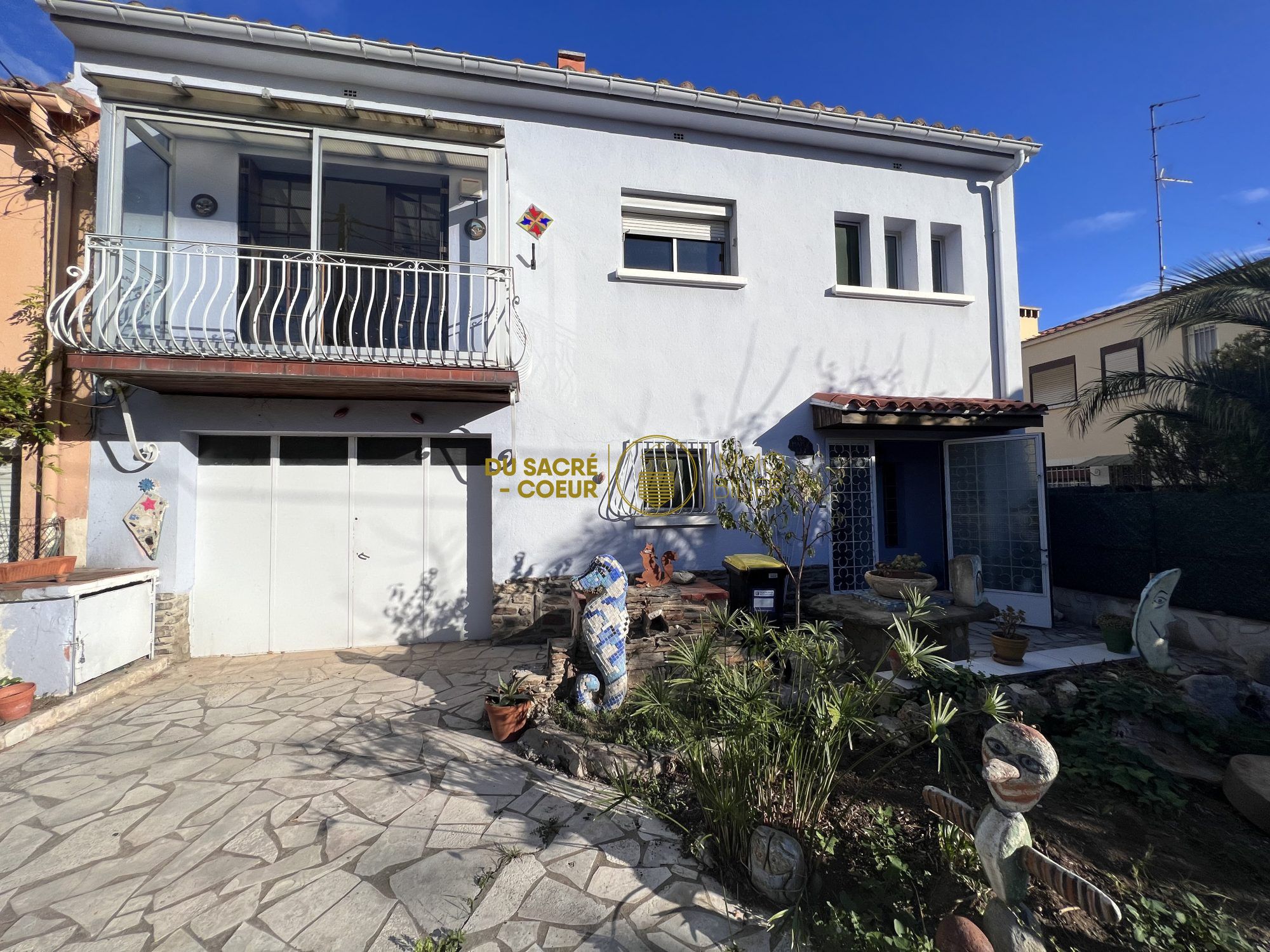EXCLUSIVITE SECTEUR LAS COBAS VILLA 2/3 FACES T5 TRAVERSANTE + GRAND GARAGE SUR TERRAIN PISCINABLE