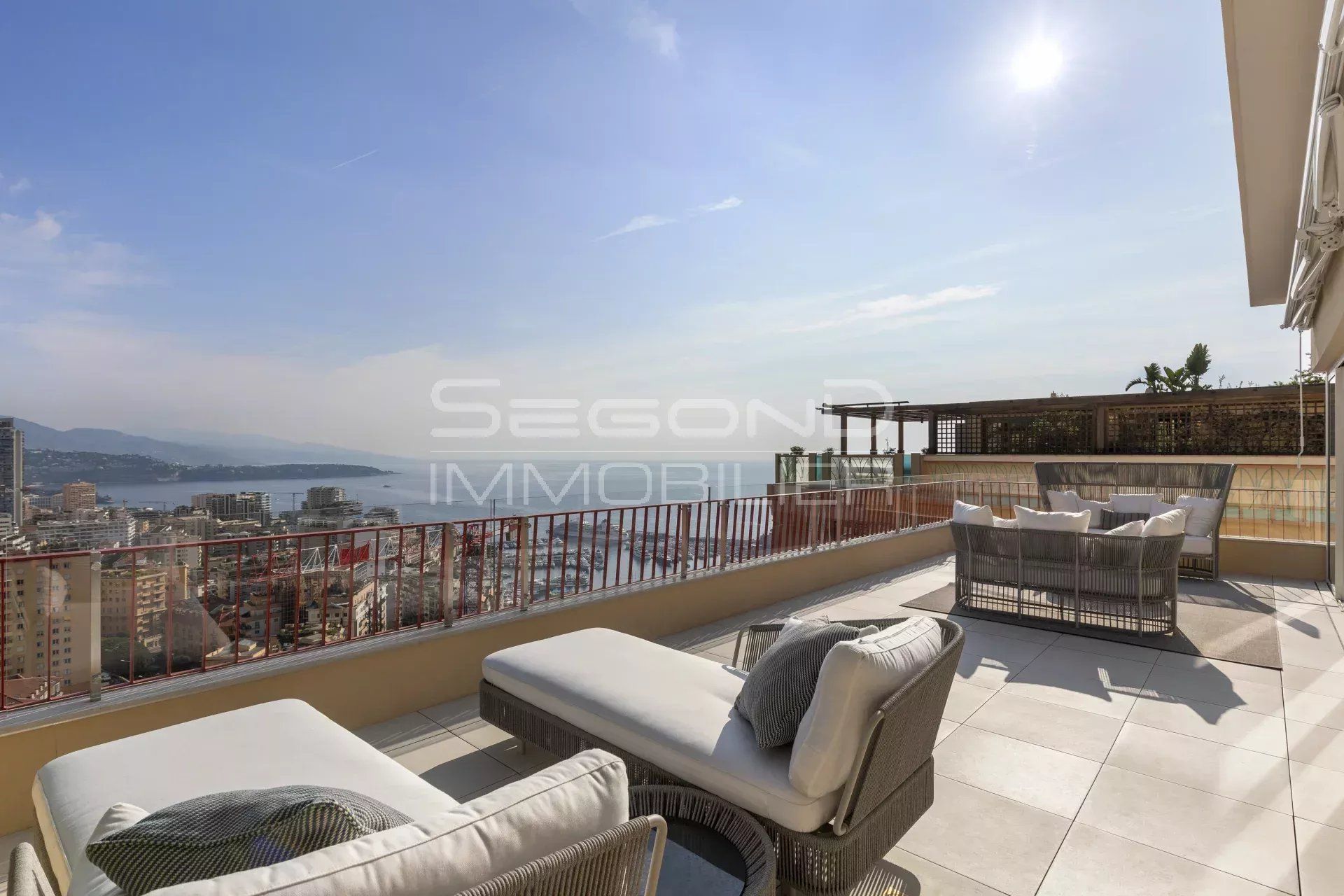 Vente appartement Monaco Penthouse 7 pièces piscine privée