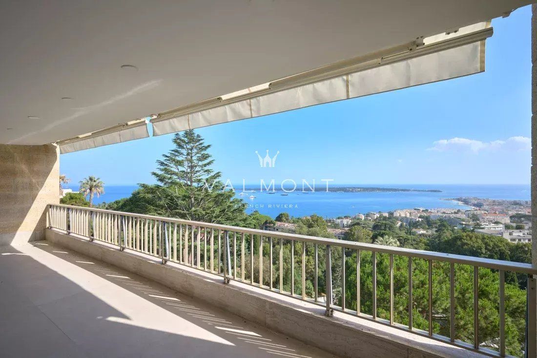 APPARTEMENT AVEC VUE MER PANORAMIQUE SUR LA BAIE DE CANNES