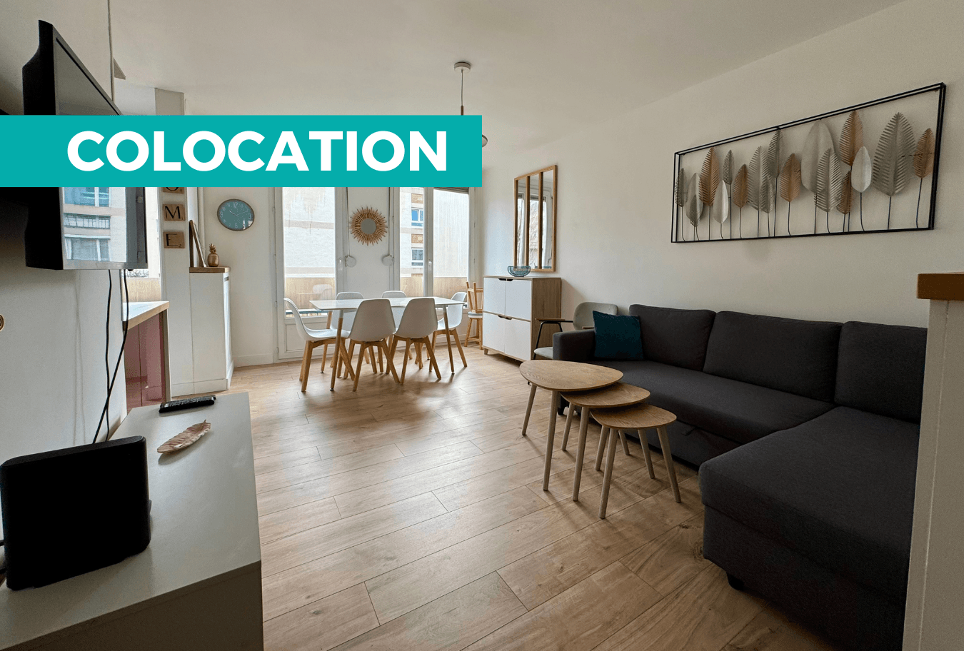 COLOCATION ILE LA CROIX - 4 CHAMBRES AVEC SALLE DE DOUCHE PR