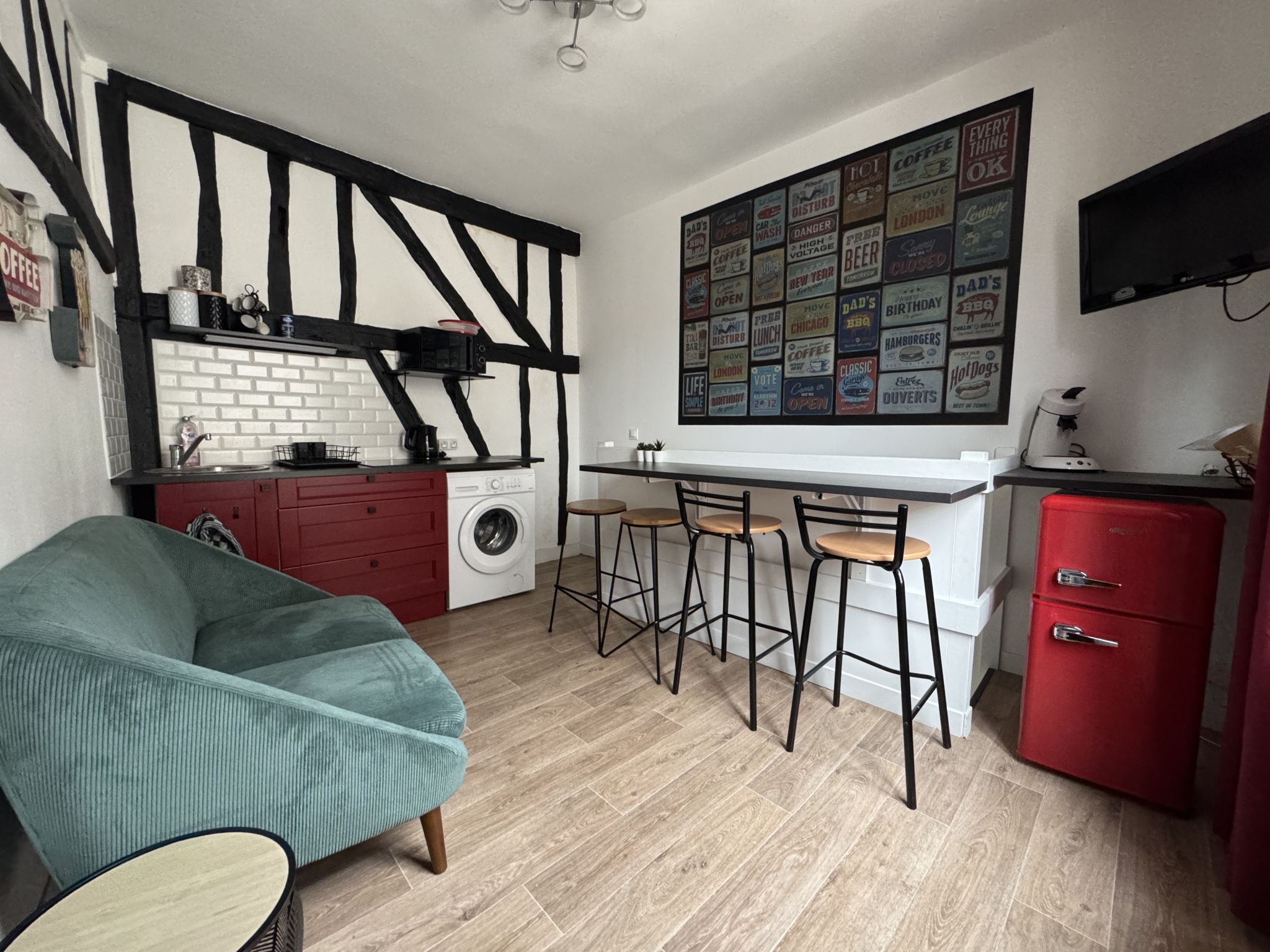 DUPLEX T2 MEUBLÉ QUARTIER PLACE DU VIEUX MARCHÉ