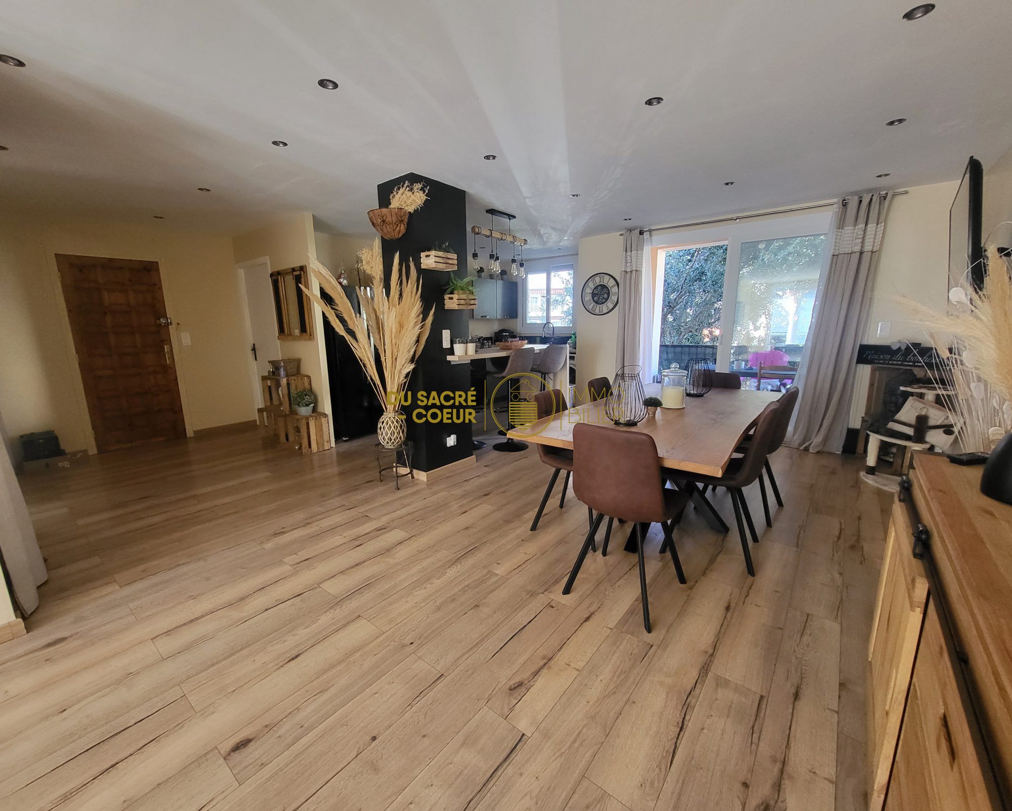 PERPIGNAN LA LUNETTE : ENSEMBLE IMMOBILIER T3 91M² + APPARTEMENT 29m²53 + GARAGE + JARDIN TERRASSE ET BALCON