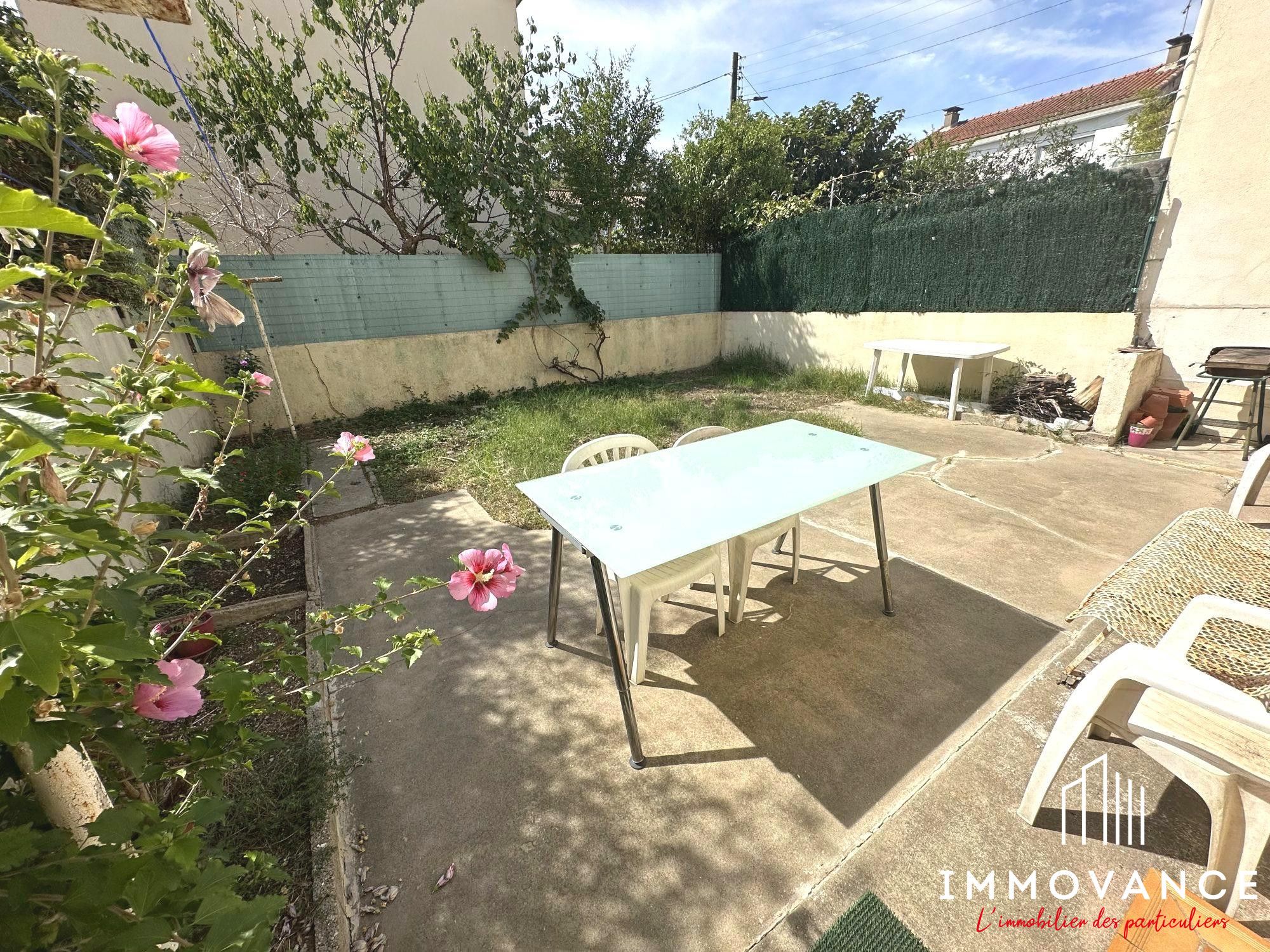 Vente - Montpellier à Père soulas - Maison avec 3 chambres et jardin