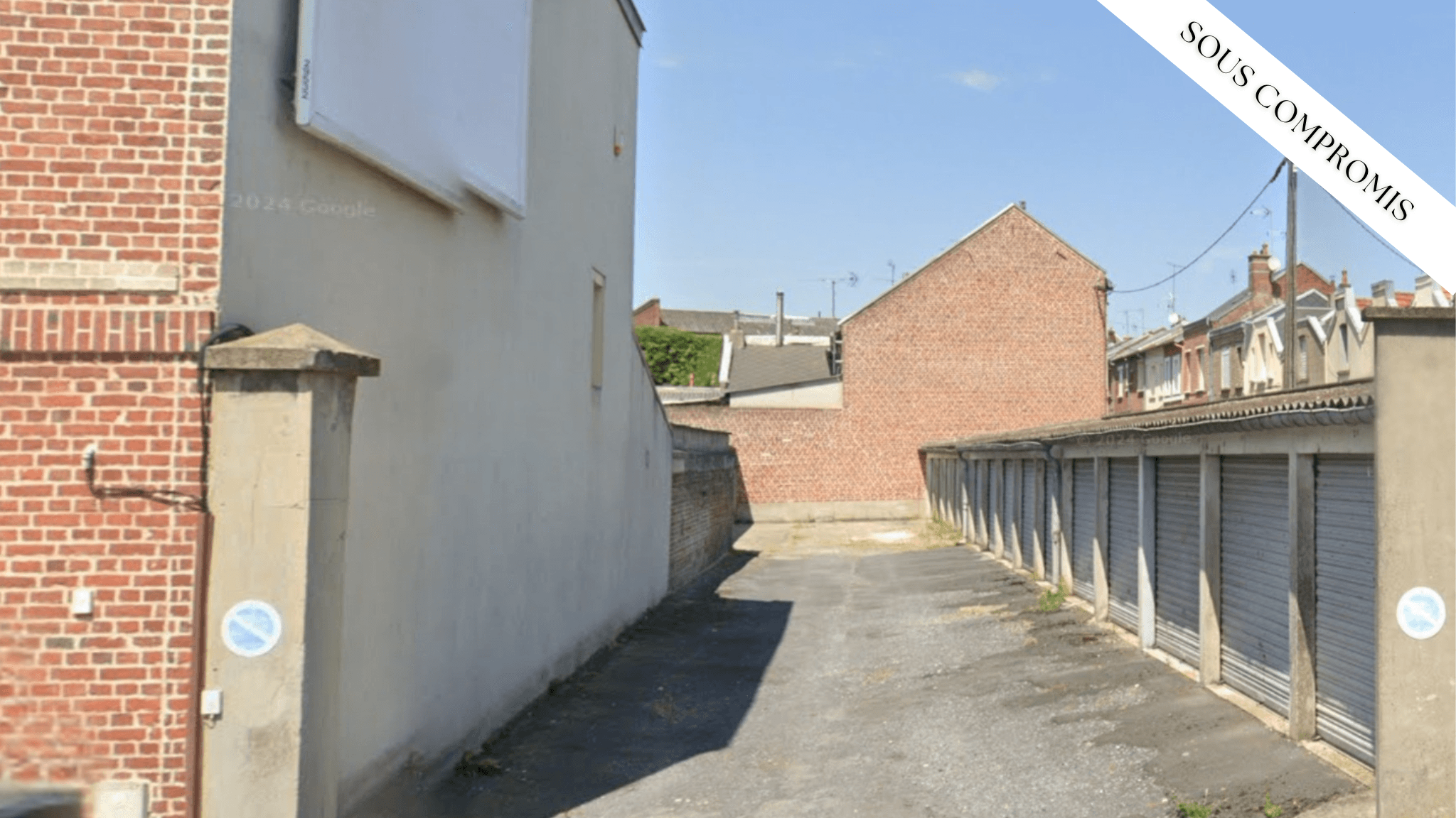 Ensemble immobilier 28 garages sur Saint-Quentin (02100) Inv