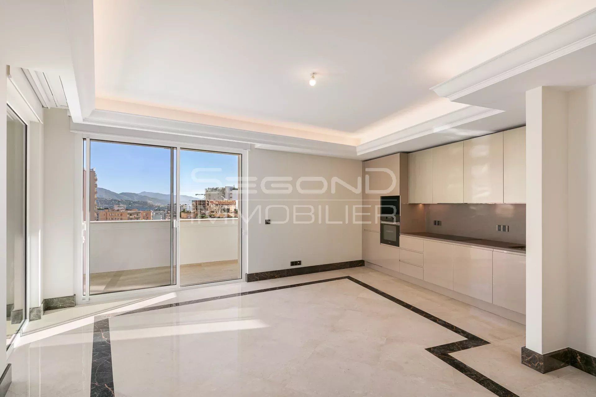 Exclusivité grand 2 pièces avec parking Villa Ninetta Moneghetti Monaco